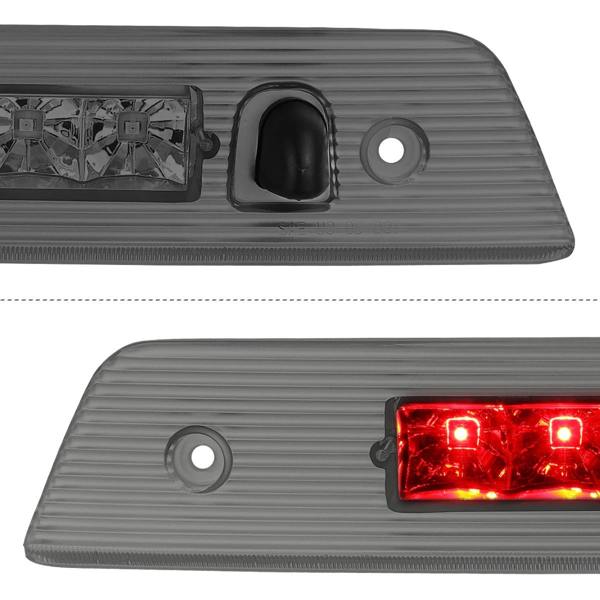 LED Third Brake Light for Jeep Grand Cherokee (2005–2010) - Smoked