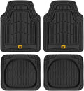 Set of 4 Rubber All Season Floor Mats for Cat ToughRide (2001)