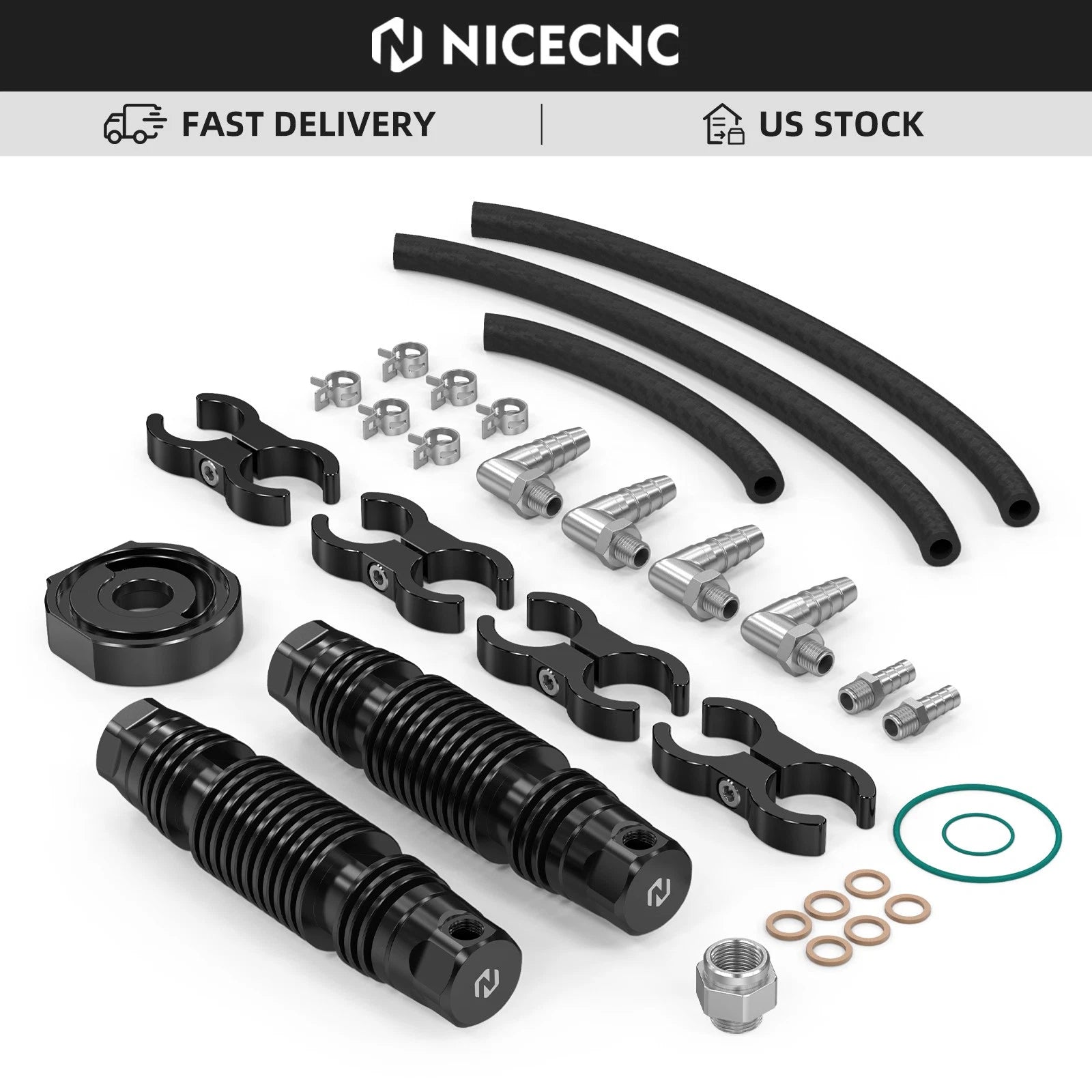 Engine Oil Cooler Hose Kit for Harley Street Glide FLHX FLHXS (2017–2023)