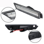 Clear Lens Rear Side Marker Lights Red LED for Chevrolet Camaro (2010–2015)