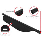 Retractable Rear Cargo Security Trunk Cover for Toyota Harrier (2015–2019)