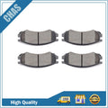 Set of 4 Front Ceramic Brake Pads for Saturn SL SL1 SL2 (1991–2002)