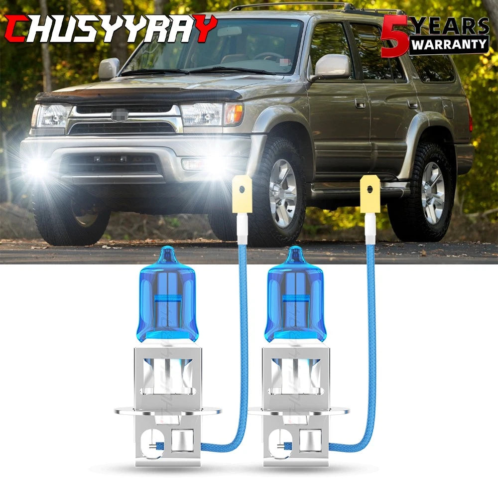 2X AUXITO LED H3 Fog Headlight Conversion Bulbs for