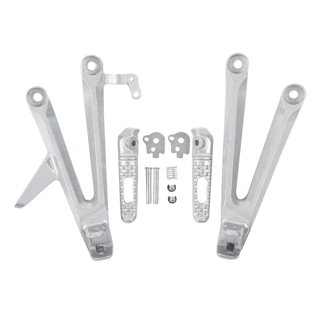 Silver Footrests Bracket for Honda CBR1000RR (2004-2007)