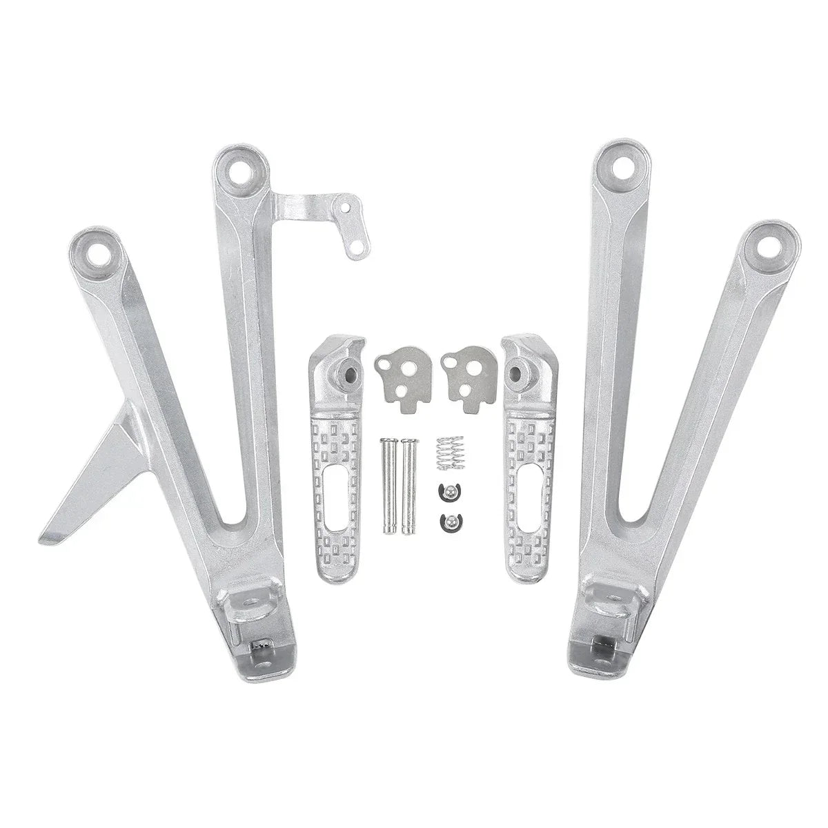 Silver Footrests Bracket for Honda CBR1000RR (2004-2007)