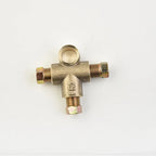 3 Way Brake T Piece Tee / 3 Nuts / for Metric M10-3/16 Pipe 10mm