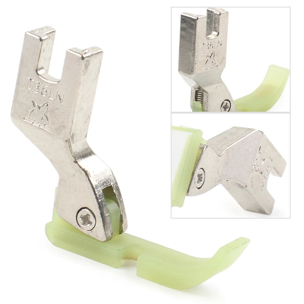 Left Narrow Zipper Foot for Industrial Sewing Machine (#T36LN)