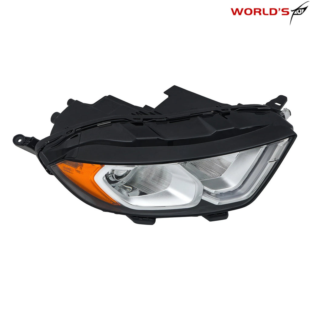 Right Side Headlight Assembly for Ford EcoSport (2018–2023) Halogen LED DRL Chrome