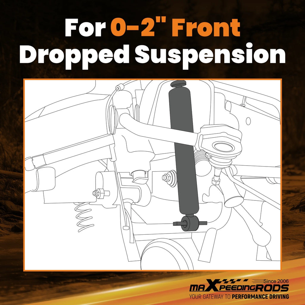 2" Lower Front Struts for Chevrolet Suburban 4WD (2021–2025)