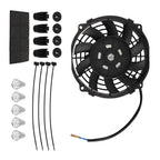 7" Electric Cooling System Fan for Universal Vehicle Fitment (12V 80W)