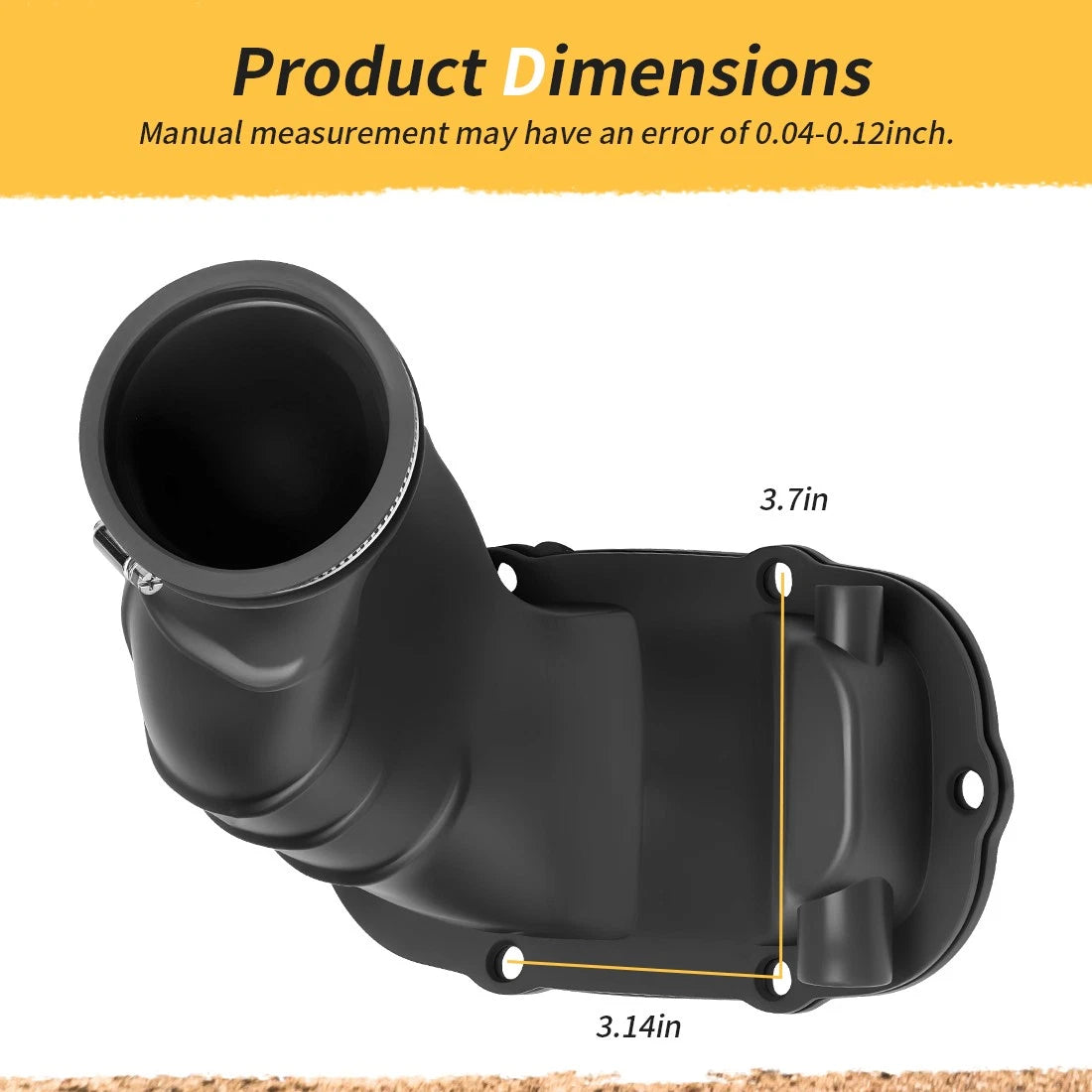Air Cleaner Connecting Tube Boot Joint for Honda XR650L (1993–2024) 17222-MY6-670