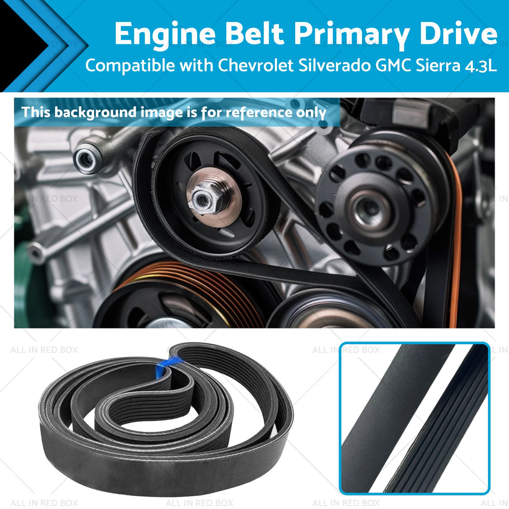 Engine Belt Primary Drive for Chevrolet Silverado GMC Sierra 4.3L (2019–2023)