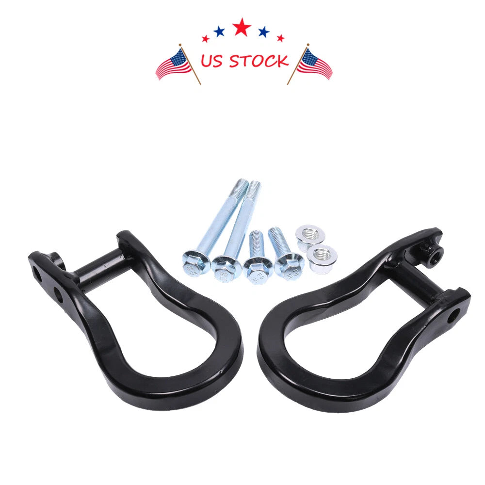 Front Tow Hooks for Chevrolet Silverado 1500 (2019-2022) - Black