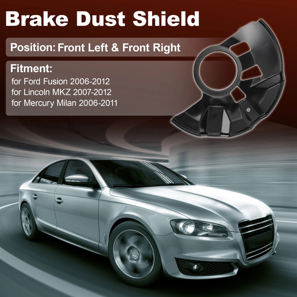 Wheel Brake Dust Shield for Ford Fusion (2006–2012) No.6E5Z2K004AA