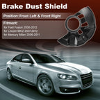 Wheel Brake Dust Shield for Ford Fusion (2006–2012) No.6E5Z2K004AA