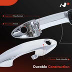 Chrome Front Exterior Door Handle for Ford Fiesta (2011–2019)