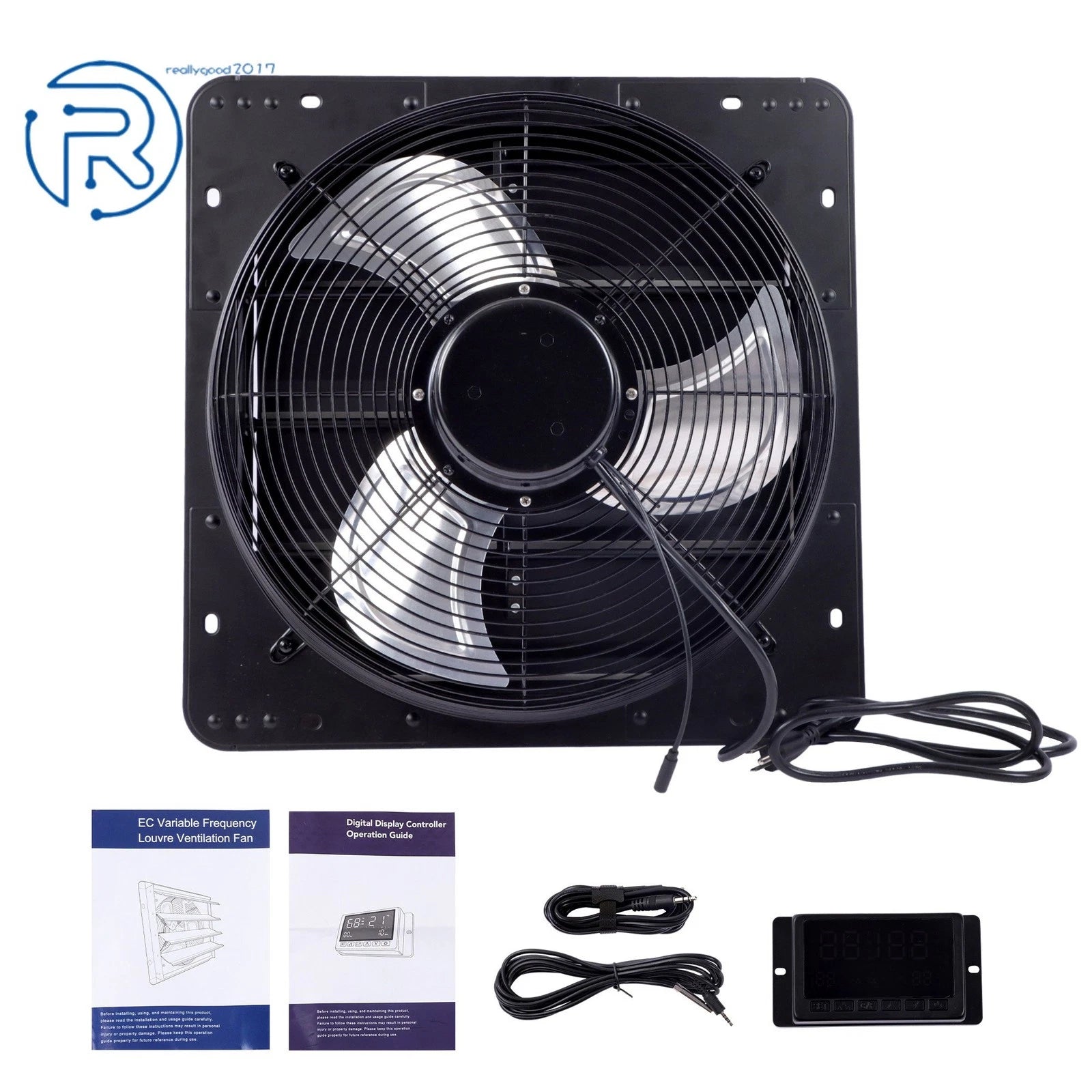 Exhaust Fan Remote Control for Attic 16'' Shutter (Wall-Mount)