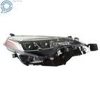 LED Headlight for Toyota Corolla SE XSE XLE (2017-2019) Black Right Side