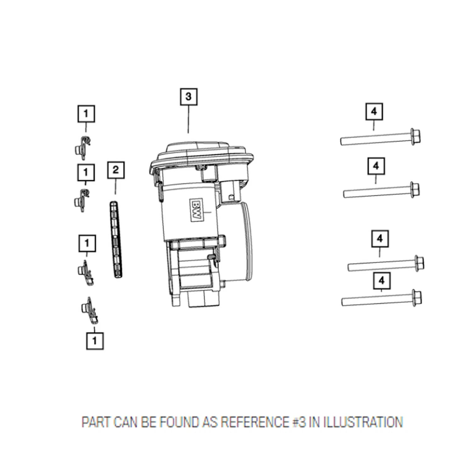 Genuine OEM Throttle Body & Sensor for Dodge Journey (2019–2020)