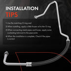 AC Refrigerant Suction Hose for Jeep Wrangler TJ (1997–2006)