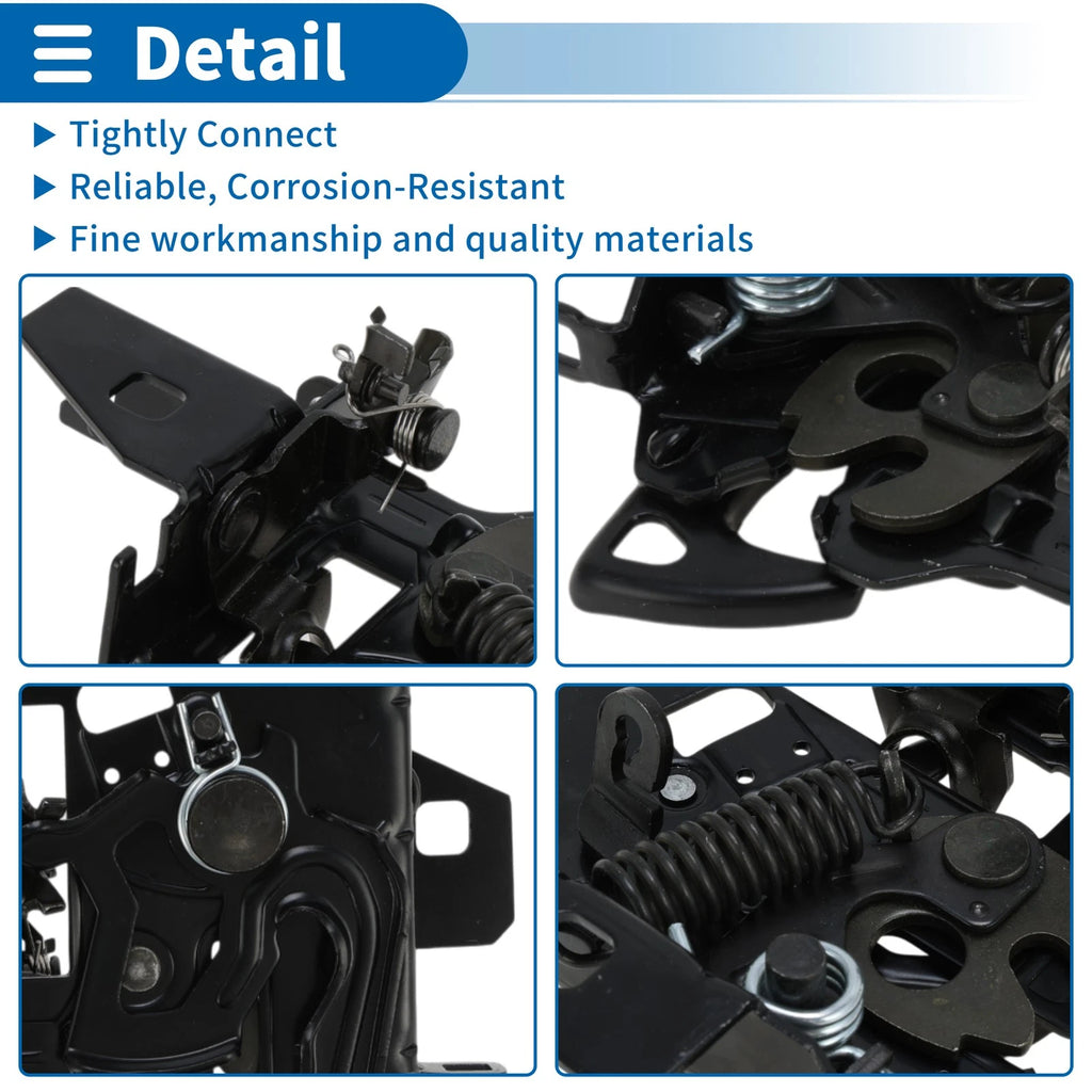 Hood Latch Assembly for Volkswagen Passat (2000–2005) 3B0823509R/3B0823509AB