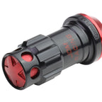 20Pcs Red Aluminum M12x1.5 Close-End Rim Lug & Lock Nuts for