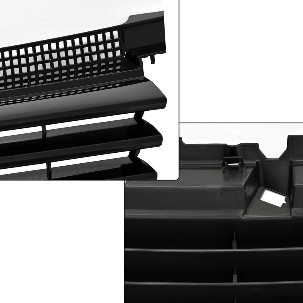 Front Badgeless Grille with Hood Notch Filler for VW Jetta Bora (1999–2005)