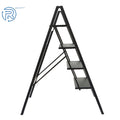 4-Step Folding Ladder with Wide Anti-Slip Pedal