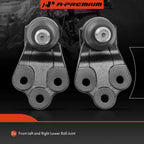 2X Front Lower Suspension Ball Joint for Jeep Compass (2017-2024)