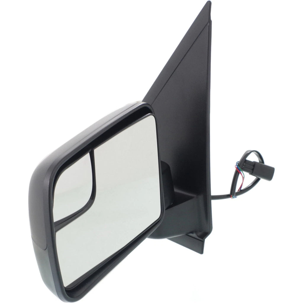 Driver Side Mirror for Ford Transit Connect (2011–2013) Manual Fold Textured Black