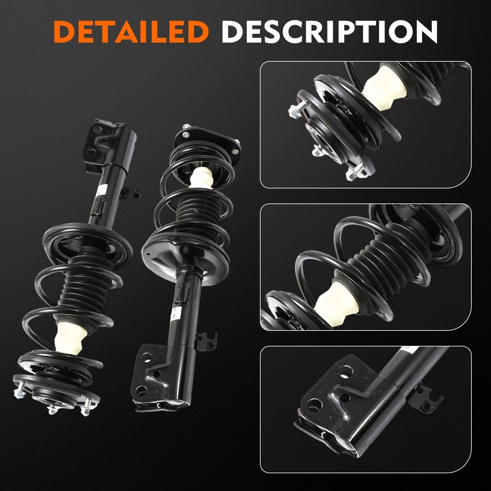 Front Complete Struts Set for Toyota Corolla (2009-2013)