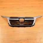 Front Upper Grille for Honda Ridgeline (2017–2020) Black & Chrome