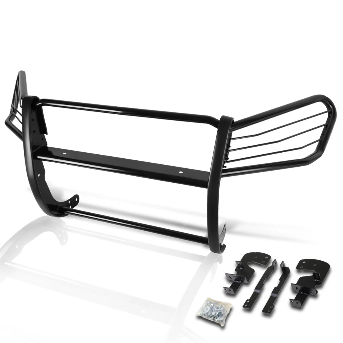 Bumper Brush Grill Guard Protector for 4Runner/SW4 (2003–2009) N210 Black