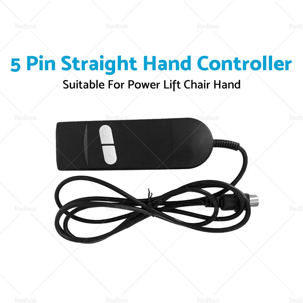 5 Pin Electric Recliner Switch for Power Lift Chair (Universal Fit)