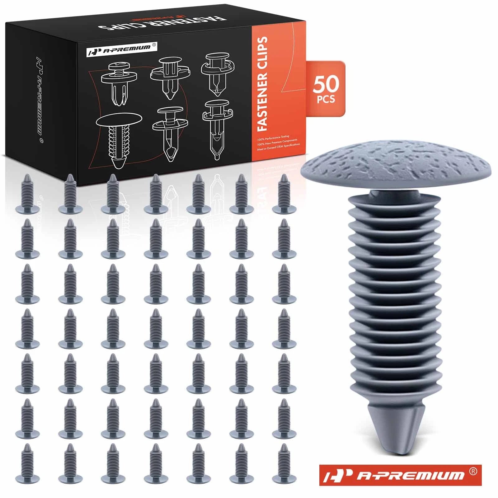 50x Trim Panel Retainer Fastener for Ford 