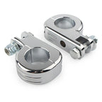 1.5" Chrome Highway Foot Pegs for Harley Touring Road King (2009-2023)