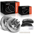 Front Disc Brake Rotors & Ceramic Pads for Ford F-250 Super Duty (1999–2001)