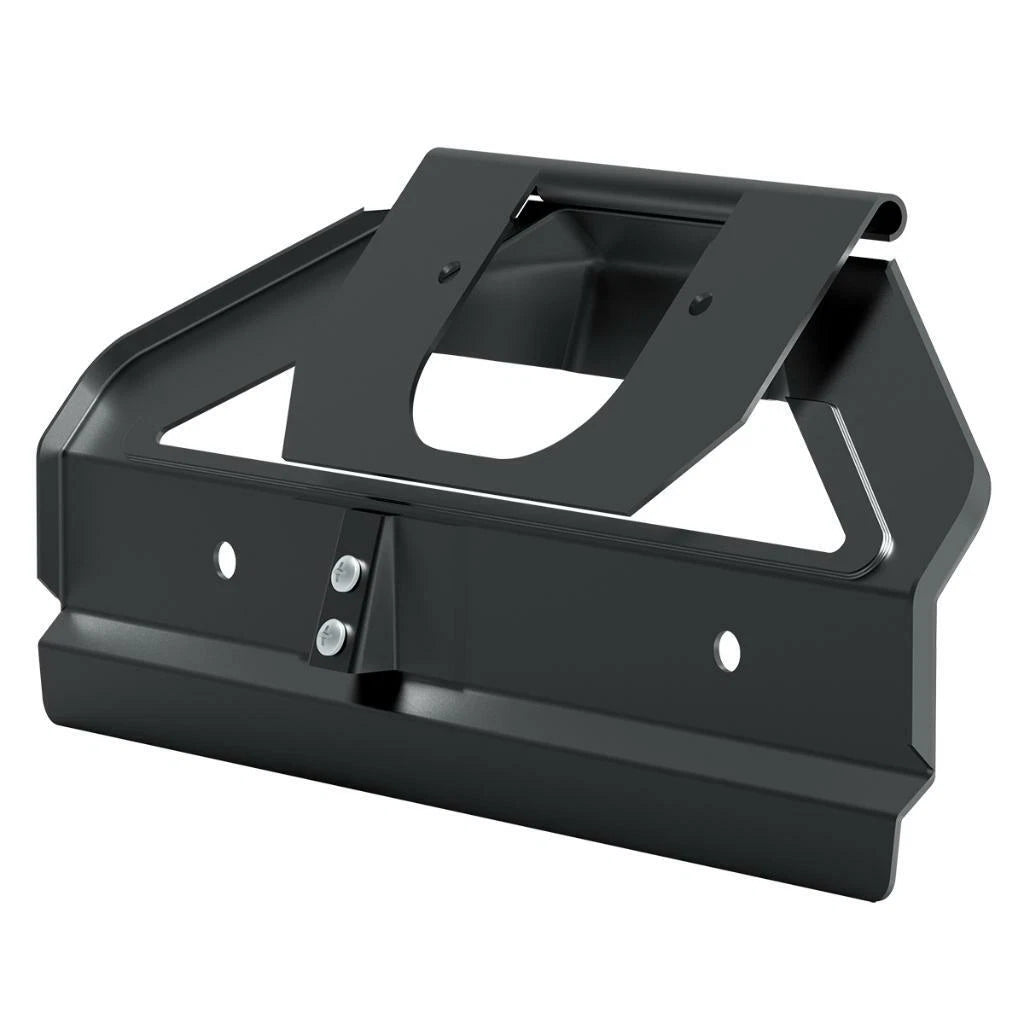 Rear License Plate Bracket for Ford Bronco Tailgate (1966–1977) Black Steel