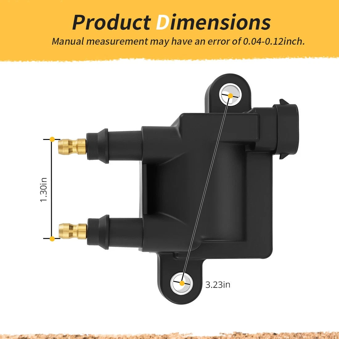 Ignition Coil for Mercury Mercruiser 35-500HP (4.5L, 6.2L) (8M0044991, 8M0029482)