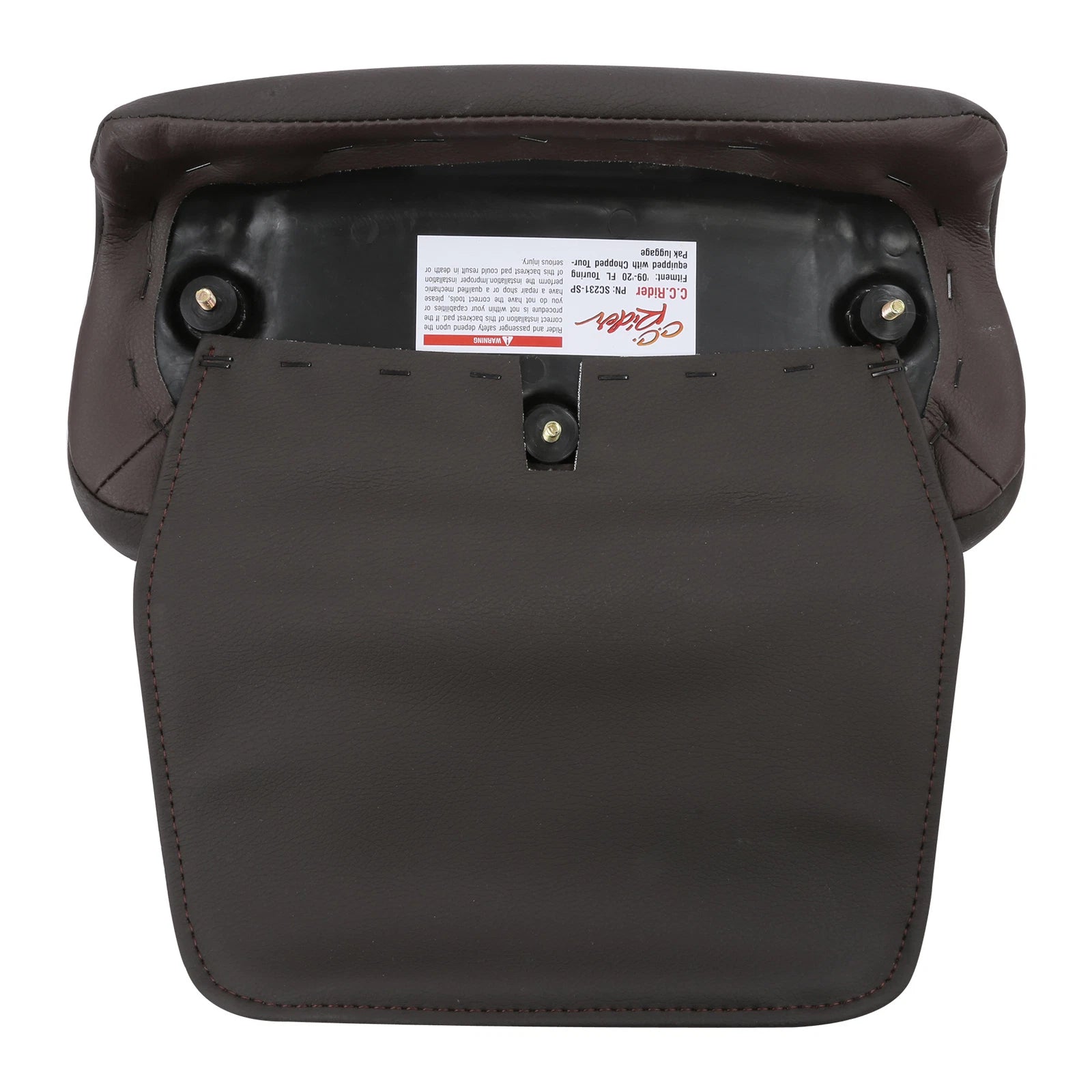 Chopped Trunk Backrest for Harley Touring Road Glide (2014–2023)