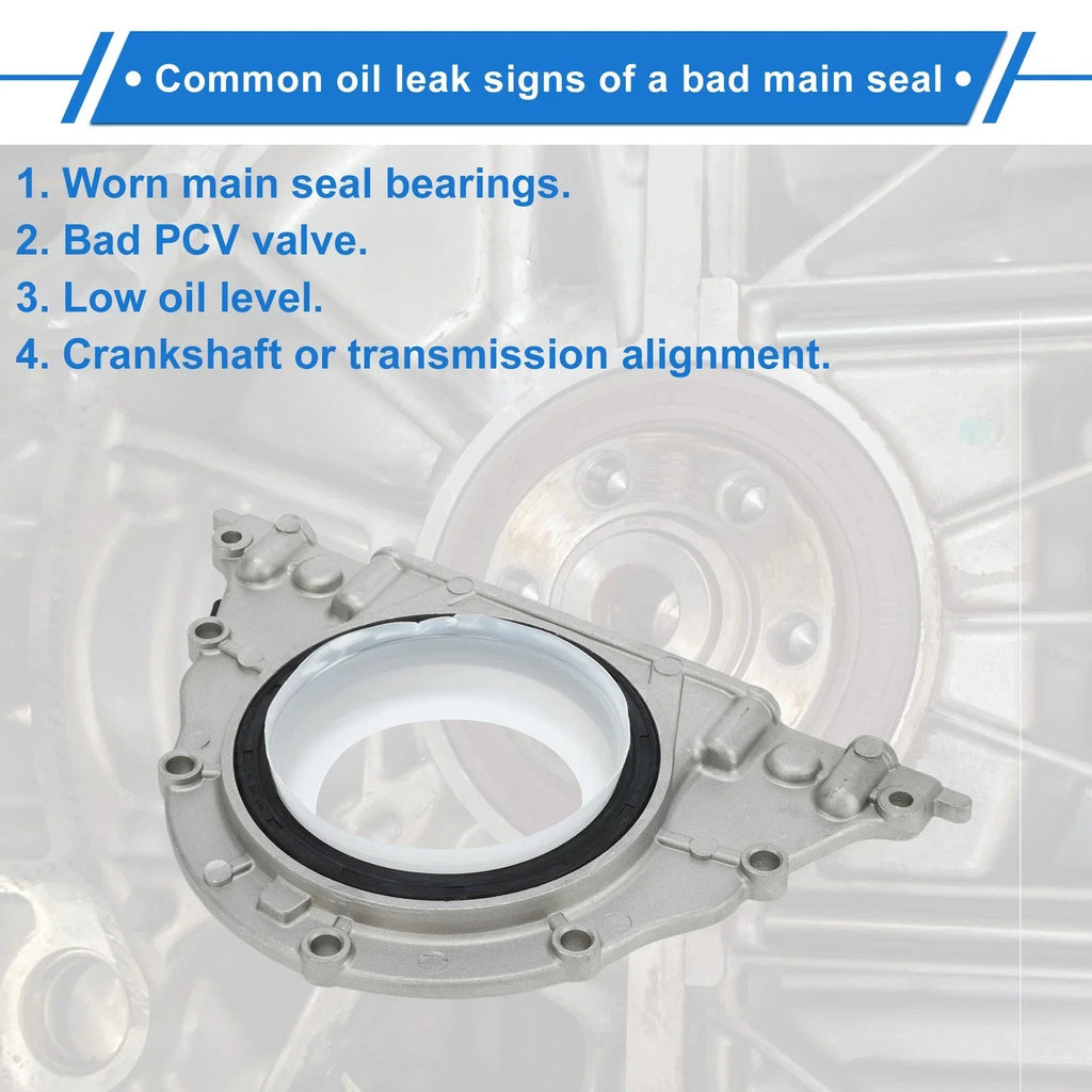 1 Pc Rear Crankshaft Oil Seal with Flange for BMW X5 550i (2007-2013)
