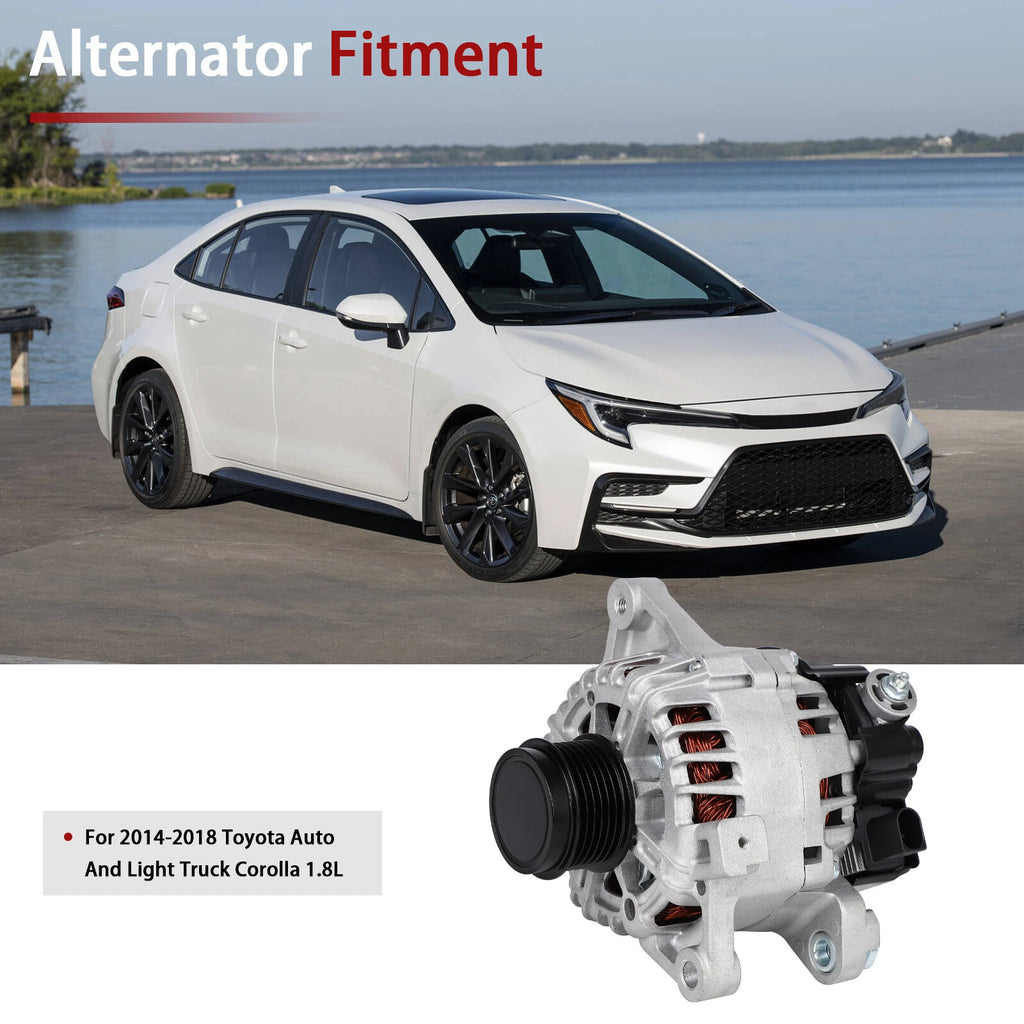 Alternator for Toyota Corolla (2014-2018) 1.8L Auto