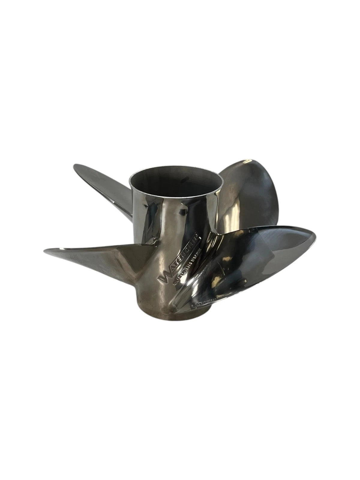 Set of 4 Stainless Steel Watergrip Propellers for Suzuki Marine (RH, 15 1/4 x 20R)