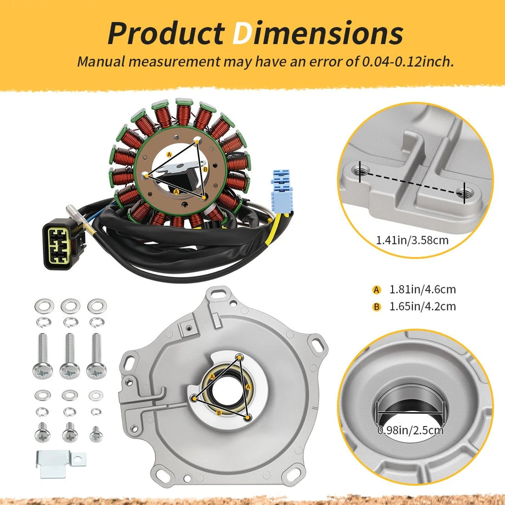 Stator Assembly for Polaris Magnum Trail Boss ATP Trail Blazer 330 (2003–2009)