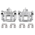 Pair of Rear Brake Calipers with Brackets for Hyundai Sonata Kia Optima (2011–2015)