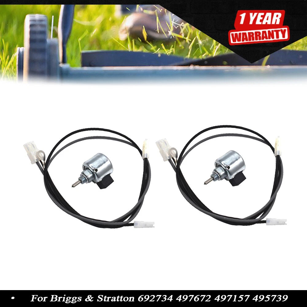 2X Carburetor Shut Off Solenoid for Briggs & Stratton