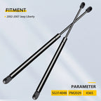 Set of 2 Rear Window Lift Supports for Jeep Liberty (2002–2007)