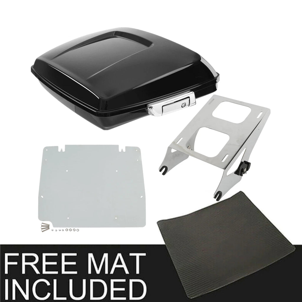 5.5" Trunk Mount Rack Plate for Harley Touring Street Glide (2014–2026)