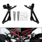 Rear Passenger Footrests Footpegs Brackets for Kawasaki Z900 ABS (2017–2025)