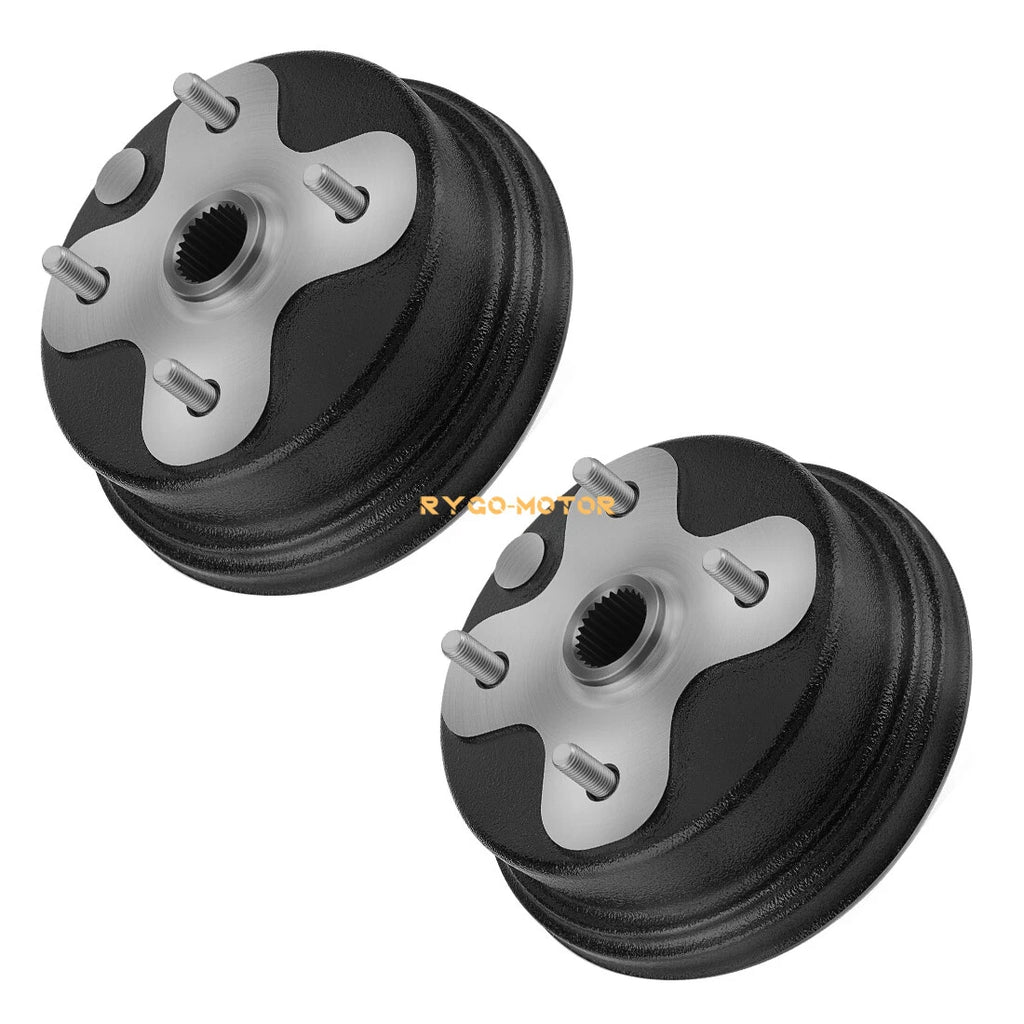 2x Brake Drum Hub for Yamaha Timberwolf 250 (1992–1998)
